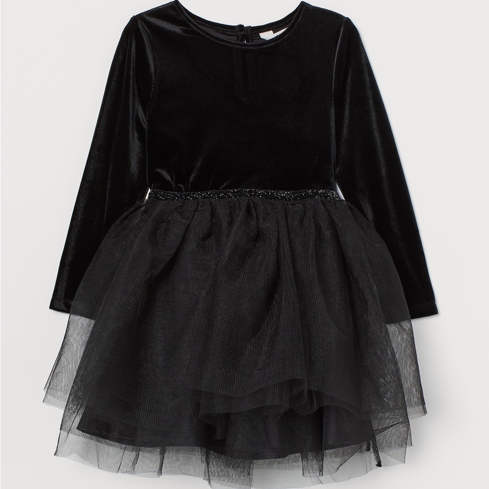 SOLD//Girl’s H&M Velvet & Tulle Dress
